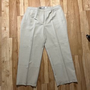 Jones Studio Ivory Trousers, sz 18W